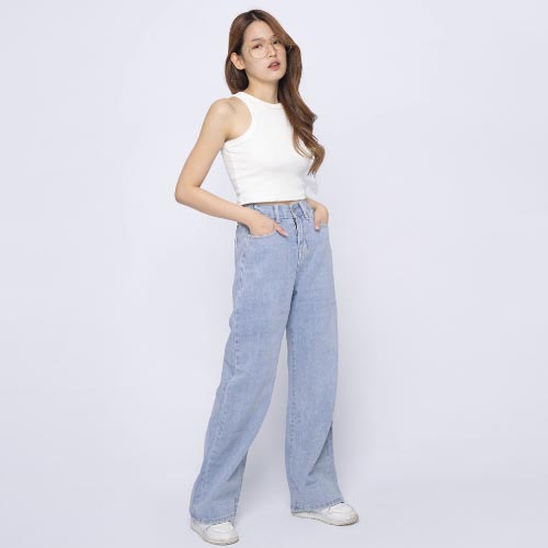 produk vierlin Jeans 3158 - BAGGY HW JEANS VIERLINN