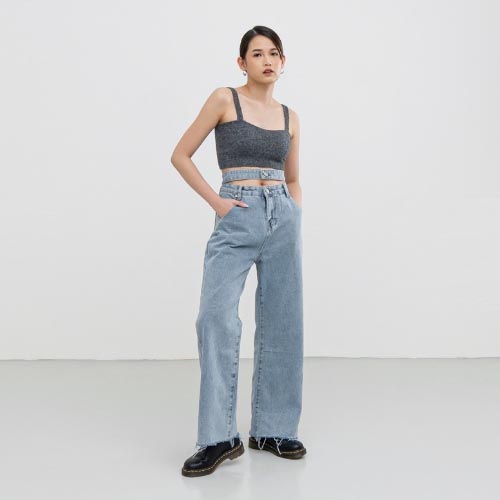 produk vierlin Jeans 781 - HIGHWAIST LOOSE JEANS WANITA