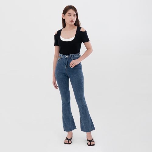 produk vierlin Jeans 9227 - HW FLARE JEANS