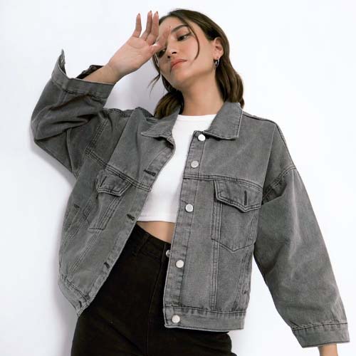 produk vierlin Jacket 307 - OVERSIZE DENIM JACKET