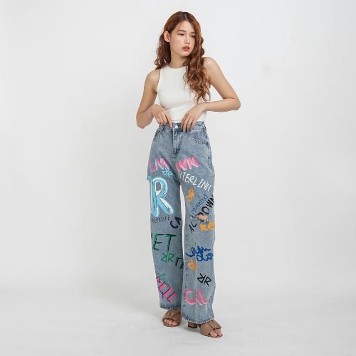 produk vierlin Jeans 1909 - GRAFFITY JEANS