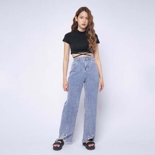 produk vierlin Jeans 663 - HIGHWAIST LOOSE JEANS