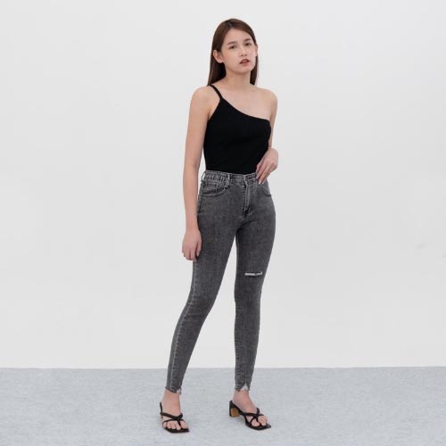 produk vierlin Jeans 6667 - HIGH WAIST SKINNY JEANS