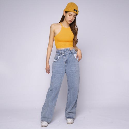 produk vierlin Jeans 7019 - HIGHWAIST BAGGY JEANS