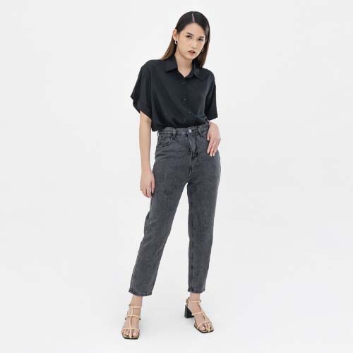 produk vierlin Jeans 76031 - HIGHWAIST BOYFRIEND JEANS