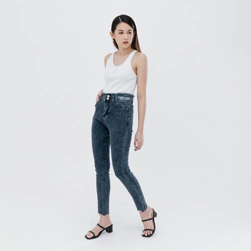 produk vierlin-Jeans 3338 - HIGHWAIST SKINNY JEANS