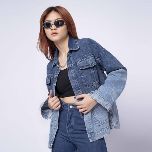 produk vierlin-Jeans 387 - OVERSIZED DENIM JACKET