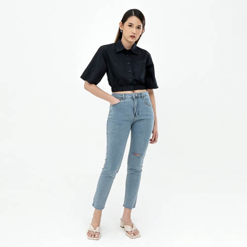 produk vierlin-Jeans 6628 - HIGHWAIST SKINNY JEANS