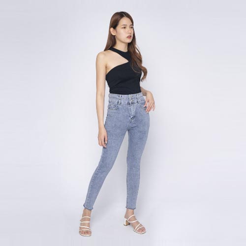 produk vierlin-Jeans 6878 - HIGHWAIST SKINNY JEANS