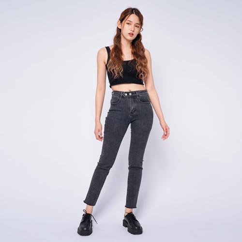 produk vierlin-Jeans 8002 - HIGHWAIST SKINNY JEANS
