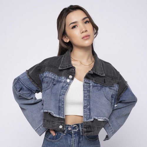 produk vierlin-Jeans 8891 – CROP DENIM JACKET