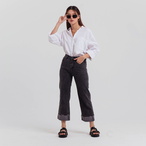 produk vierlin-Jeans 2108 - HIGHWAIST LOOSE JEANS