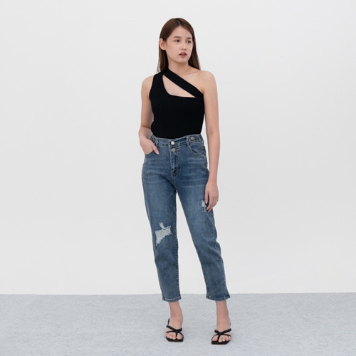 produk vierlin-Jeans 6005 - BOYFRIEND RIPPED JEANS