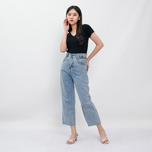 produk vierlin-Jeans 6063 – HIGHWAIST KULOT JEANS