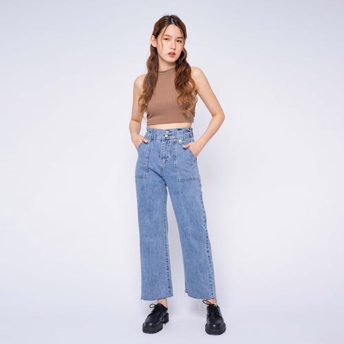 produk vierlin-Jeans 6386 – HIGHWAIST LOOSE JEANS
