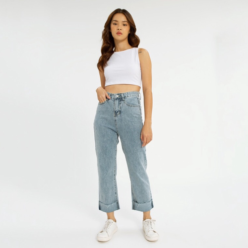 produk vierlin-Jeans 8001 - HIGHWAIST CULOT JEANS