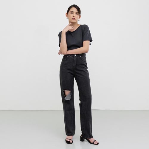 produk vierlin-Jeans 1533 - HIGHWAIST RIPPED JEANS