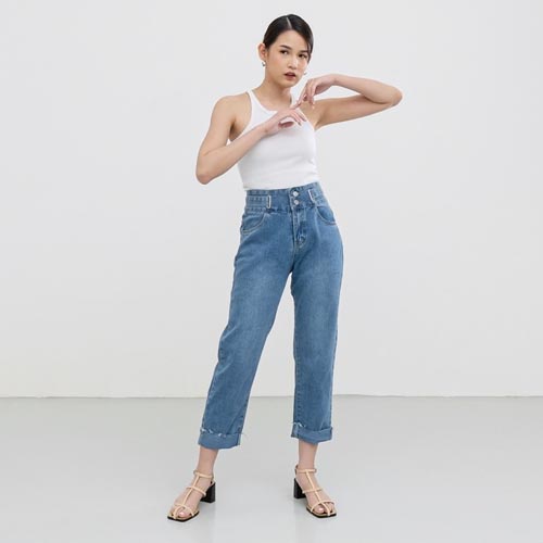 produk vierlin-Jeans 176 – HIGHWAIST BOYFRIEND JEANS