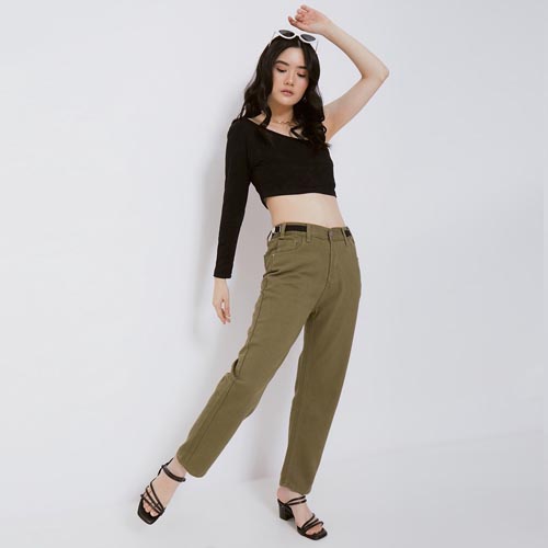 produk vierlin-Jeans 2024 – HIGHWAIST ARMY BOYFRIEND JEANS