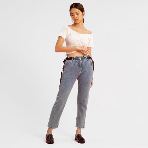 produk vierlin-Jeans 2125 - HIGHWAIST BOYFRIEND JEANS