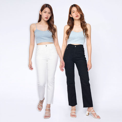 produk vierlin-Jeans 2596 2595 – HIGHWAIST STRAIGHT CUT JEANS
