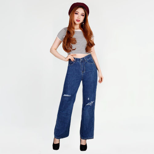 produk vierlin-Jeans 31571 – RIIPED LOOSE JEANS