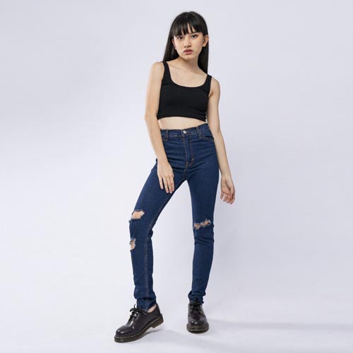 produk vierlin-Jeans 346 – SKINNY RIPPED JEANS