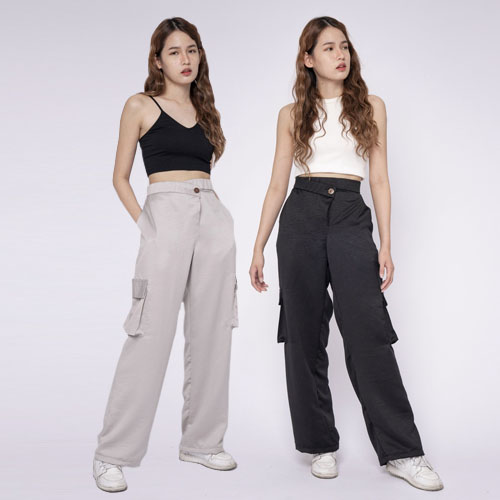 produk vierlin-Jeans 359 - HIGHWAIST CARGO PANTS