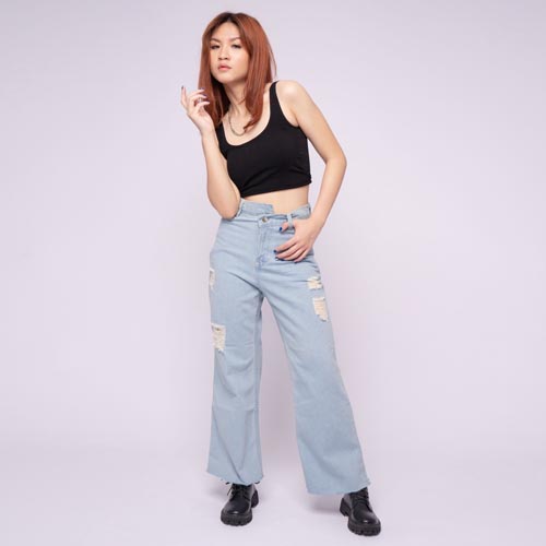 produk vierlin-Jeans 392 – RIPPED BAGGY JEANS