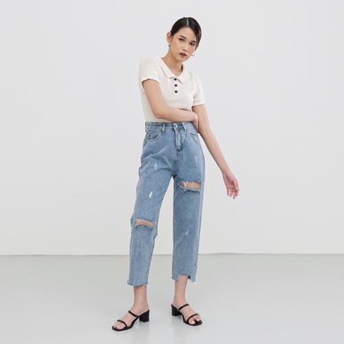produk vierlin-Jeans 7333 - RIPPED JEANS