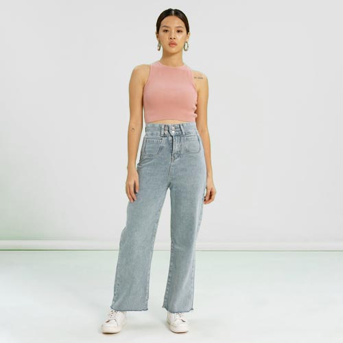 produk vierlin-Jeans 7521 – HIGHWAIST LOOSE JEANS