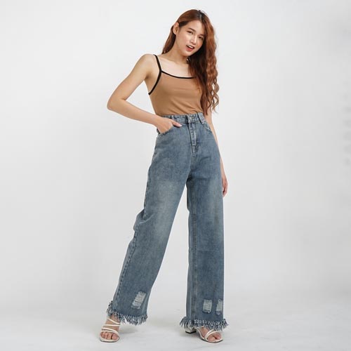 produk vierlin-Jeans 8023 – BAGGY RIPPED JEANS