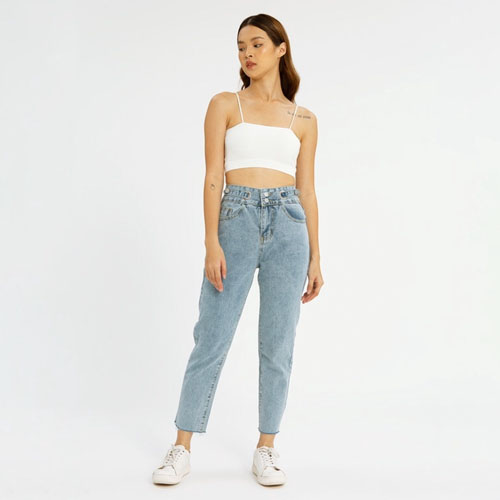 produk vierlin-Jeans 939 - HIGHWAIST BOYFRIEND JEANS