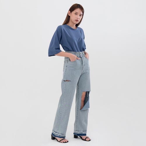 produk vierlin-Jeans 9901 – HIGHWAIST RIPPED JEANS